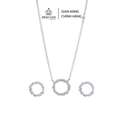 Bộ Trang Sức Bạc Huyền Thoại Biển Xanh - Minh Canh Jewelry