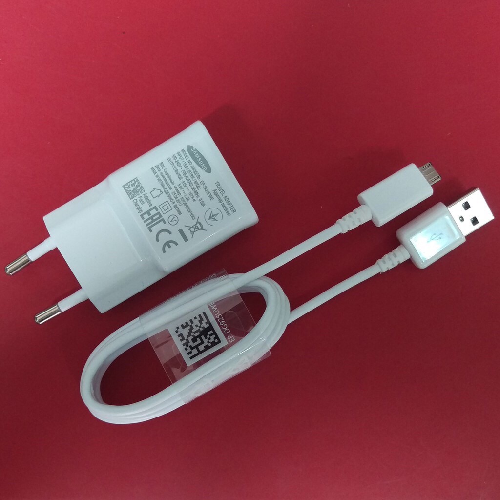 BỘ SẠC SAMSUNG ZIN SỊN 100% HỖ TRỢ SẠC NHANH (CỐC 2A+CÁP ZIN CHUẨN)