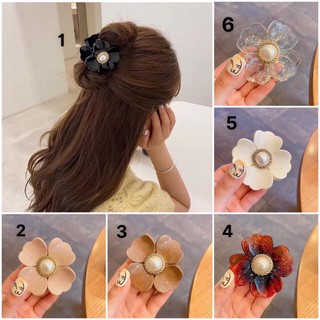 Kẹp càng cua kep toc nữ càng cua kep toc hình bông hoa siêu hot