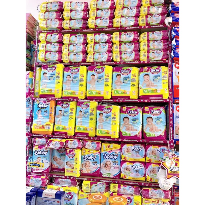 -[Bỉm Bobby Jumbo siêu cộng miếng dành cho trẻ sơ sinh]
