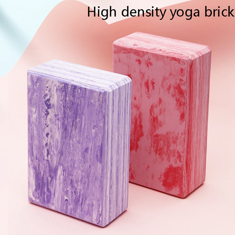 1 Pcs Yoga Block Stretching Aid Gym Pilates Yoga Blok Violet