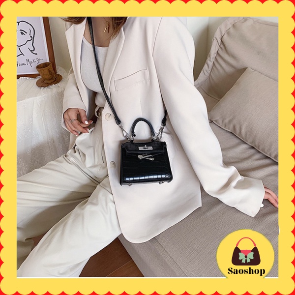 Túi HM mini đeo chéo dễ thương không vừa điện thoại - Saoshop