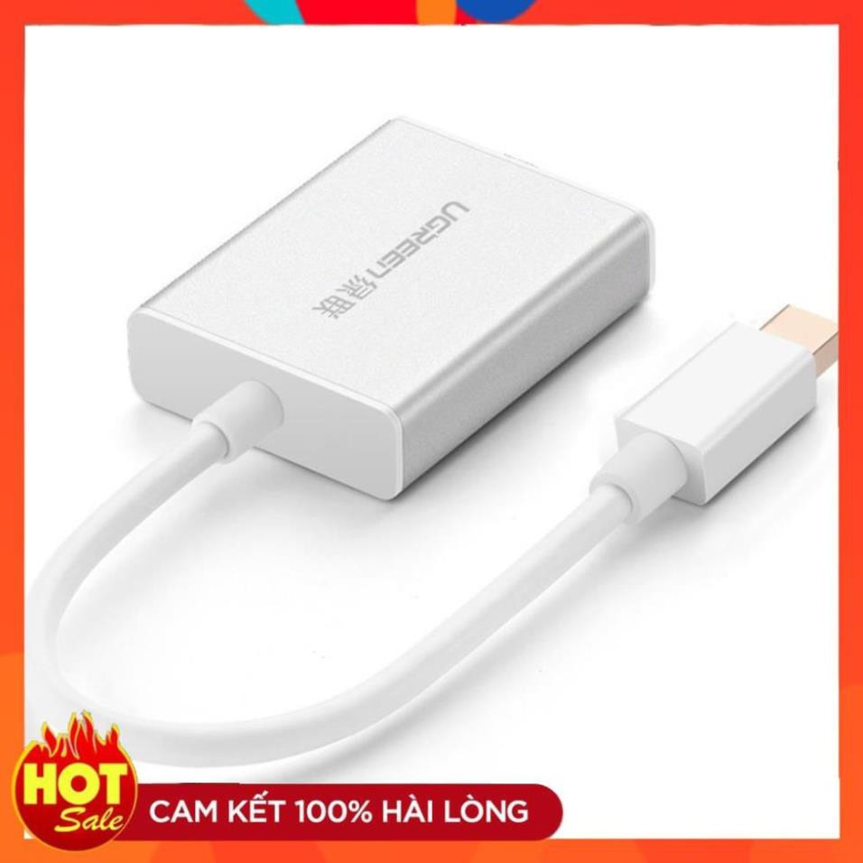 [Chính Hãng] Bộ chuyển đổi Mini DisplayPort sang VGA có âm thanh UGREEN MD107 10437 - Hàng Chính Hãng