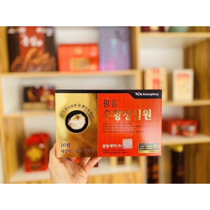 An Cung Ngưu Hoàng Tổ Kén TEM ĐEN Hàn Quốc