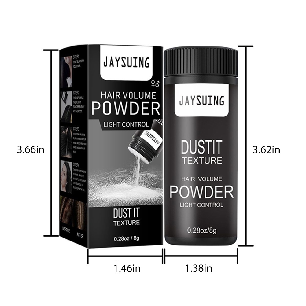 Phấn Làm Dày Tóc Và Kiểm Soát Dầu Hiệu Quả