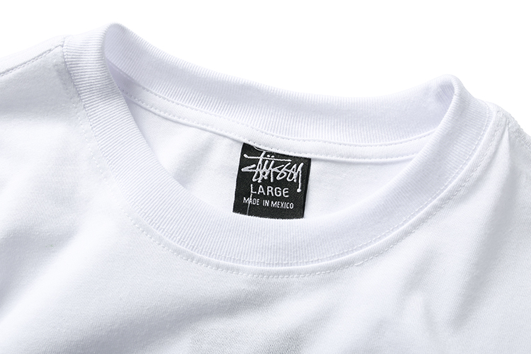 Áo thun cotton tay ngắn hoạ tiết chữ Stussy sành điệu cho nam và nữ