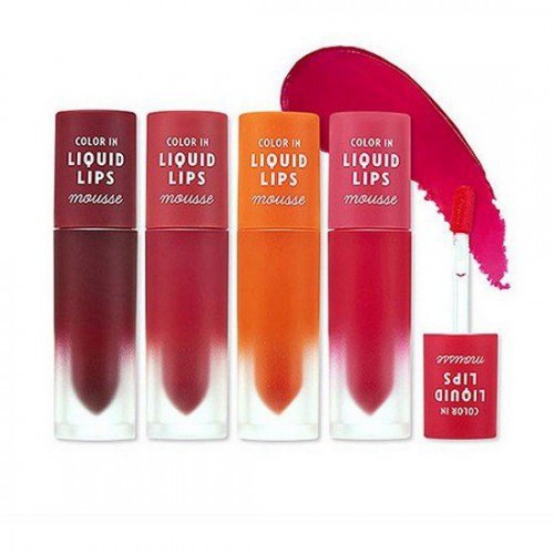 ( Bill Hàn) Son Kem Lì Etude House Color In Liquid Lips Mousse