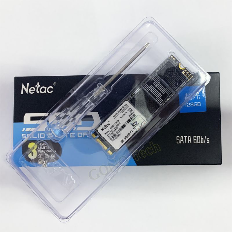 Ổ cứng SSD M2 SATA 128GB 256GB Netac N535N | M.2 2280 120Gb 240Gb 512GB