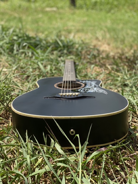 Đàn guitar acoustic DTY850 có lắp eq-Màu đen mờ