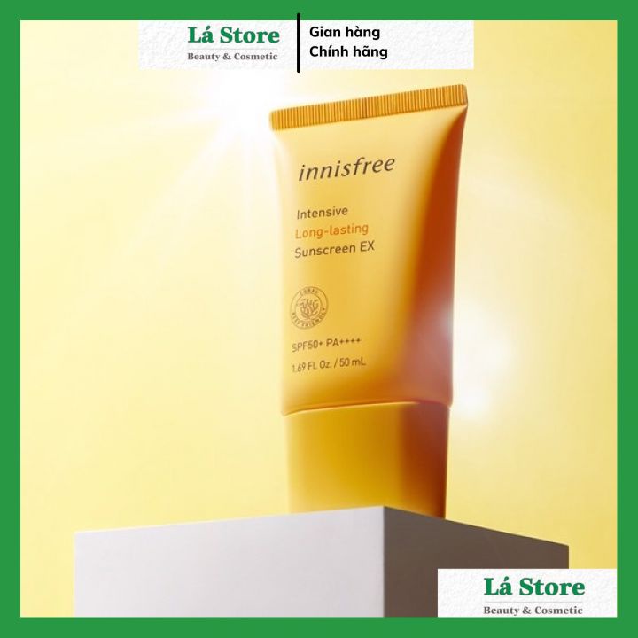 Kem Chống Nắng Lâu Trôi Innisfree Intensive Long Lasting Sunscreen SPF50+ PA++++ 50ml