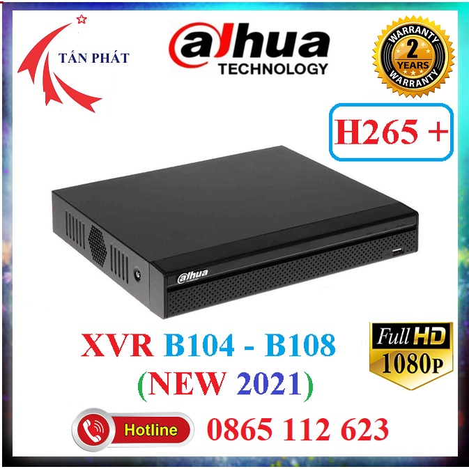 Đầu ghi hình 4 8 kênh Dahua XVR 1A04 XVR 1A08 - Chính Hãng Dahua DSS BH 24TH