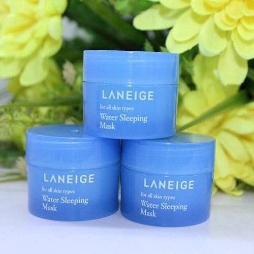 Mặt nạ ngủ cấp nước Laneige Water Sleeping Mask Mini xanh giúp da siêu mềm mịn[ cam kết hàng chính hãng HÀN QUỐC]