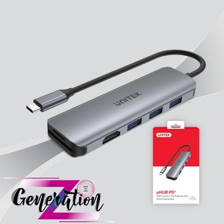 CÁP CHUYỂN TYPE-C RA 3 USB 3.0 + HDMI + TF/SD UNITEK H1107F