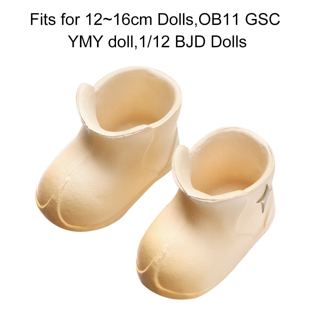 Giày bốt đi mưa thời trang cho búp bê 12~16cm OB11 1/12