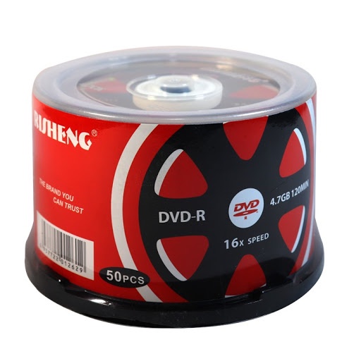 DVD trắng MING sheng - SONY - MAXCELL- CHÍNH HÃNG -rất tốt--1 lốc 50 đĩa 4.7GB 16x