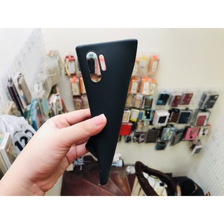 Ốp lưng silicon màu đen Samsung Note 10, Note 10 Plus