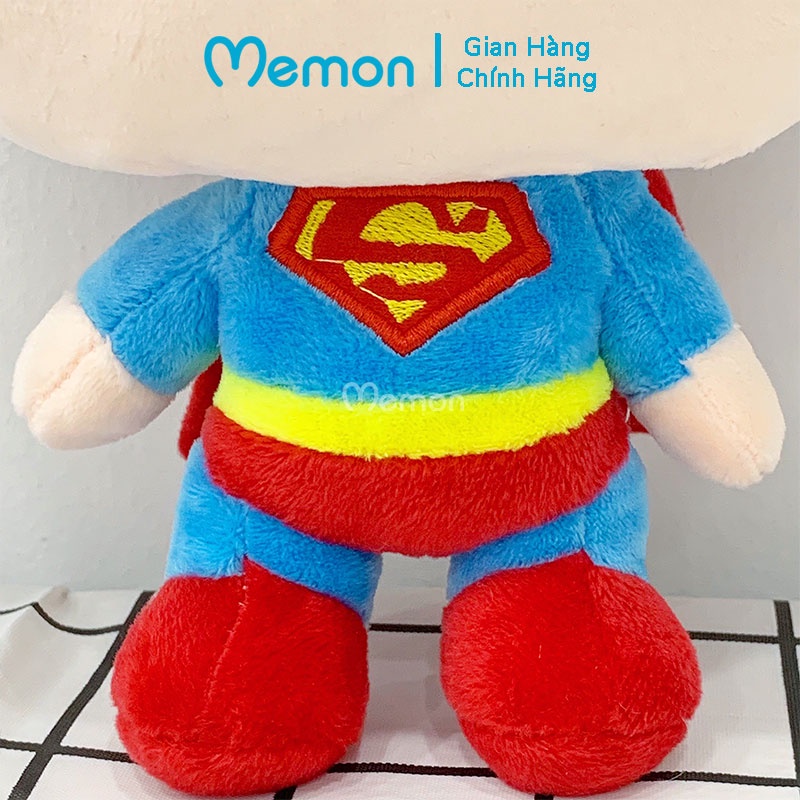 [Mã LIFEM1 giảm 50k đơn 99k] Gấu Bông Superman Siêu Nhân Anh Hùng Cao Cấp Memon