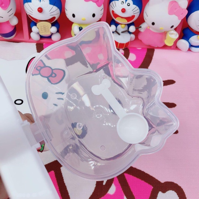 HỘP ĐỰNG GIA VỊ KÈM MUỖNG HELLO KITTY