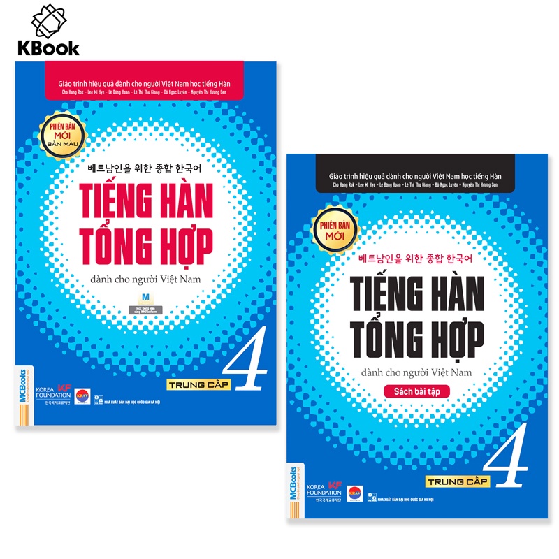 Sách - Trọn bộ Tiếng Hàn Tổng hợp dành cho người Việt Nam 1~6