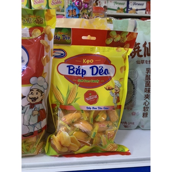 Kẹo Bắp Dẻo ( Kẹo Ngô ) TrutaCo 900g