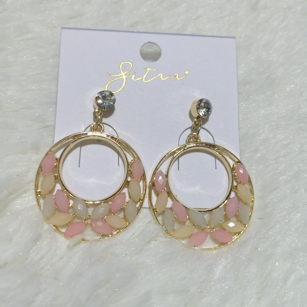 Bông tai Thái Lan dáng dài dư tiệc, đi chơi