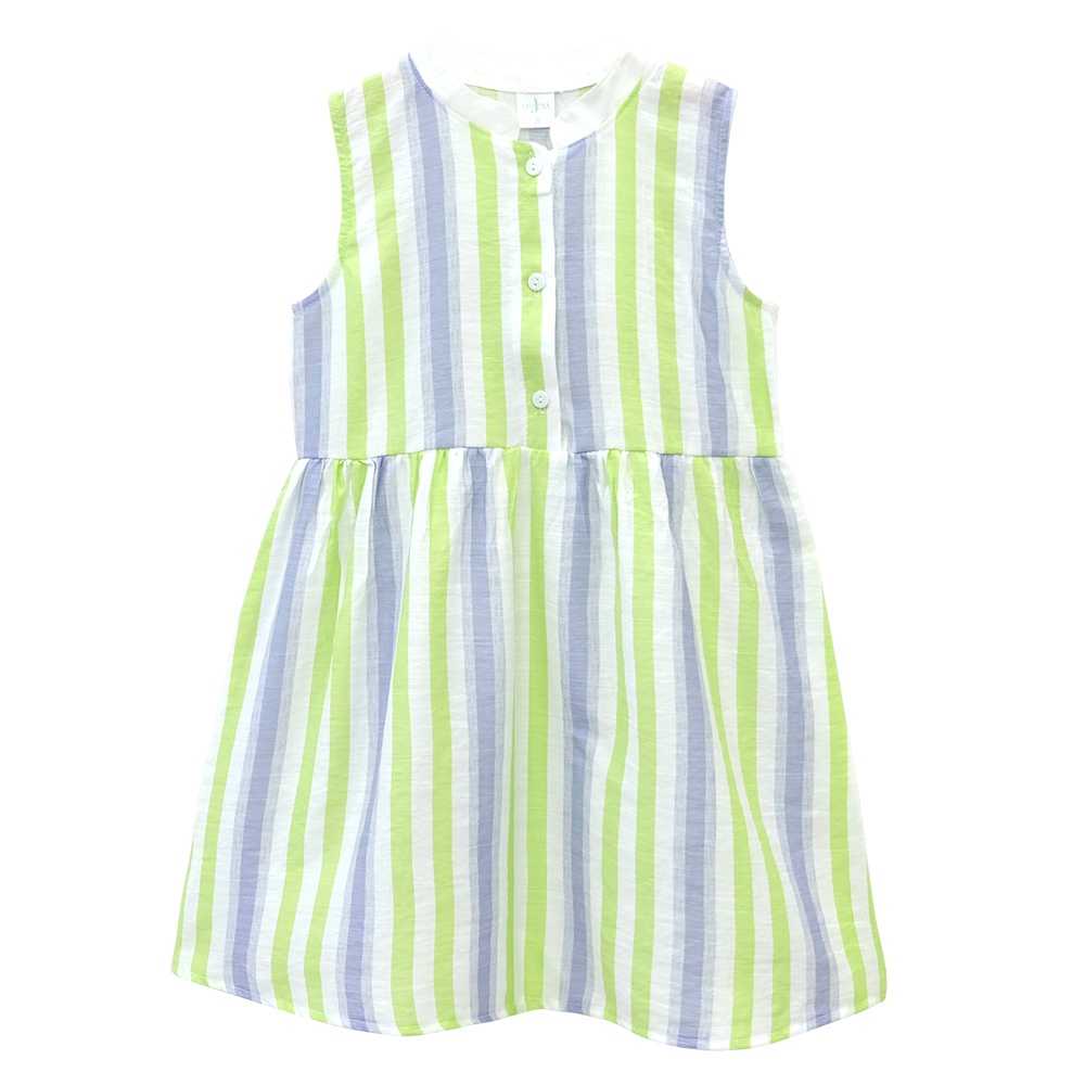 Váy Bé Gái Sát Nách Vải Kate Sọc 14 - 34 kg MEEJENA - 2565