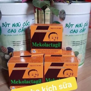 Combo2 ngũ cốc lợi sữa Việt lộc +5 tảo