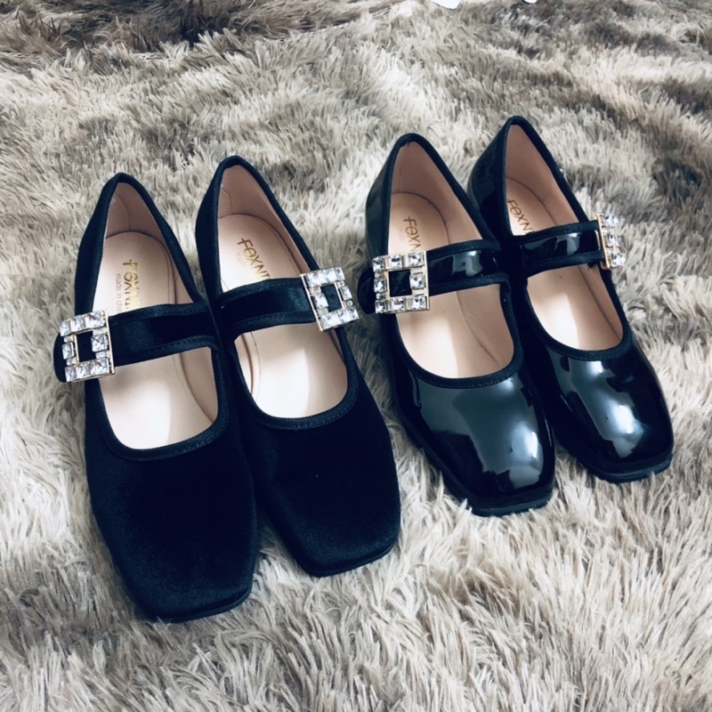 Giày Mary Jane quai ngang vintage hàng QC cao cấp EG01  ELISA STORE