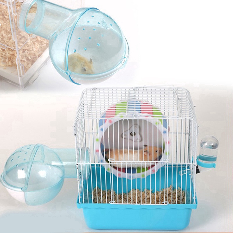 Hộp Nhựa Acrylic Đựng Cát Tắm Cho Chuột Hamster Tiện Dụng