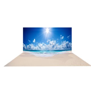 Bộ tranh 3D bể cá lưng + đáy kt 90x36x45(drc)