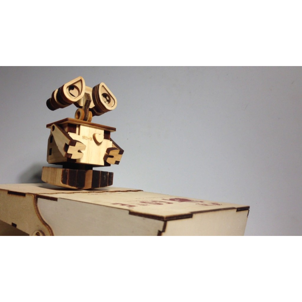 MÔ HÌNH GỖ - ROBOT BIẾT YÊU