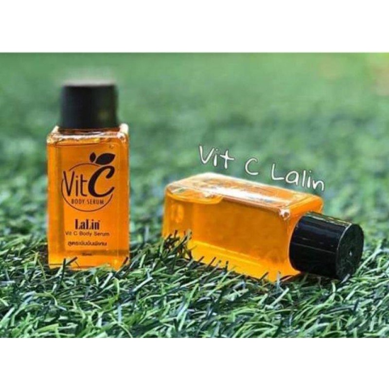 ƙích trắŉg da toàn thân Lalin Vit C Body Serum Thái Lan