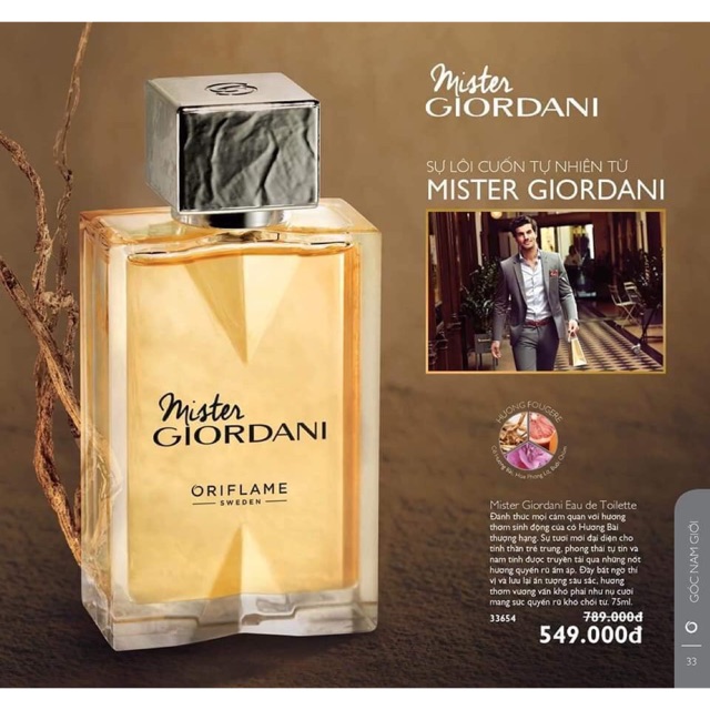 Nước hoa nam Mister ..Eau De Toilette | BigBuy360 - bigbuy360.vn