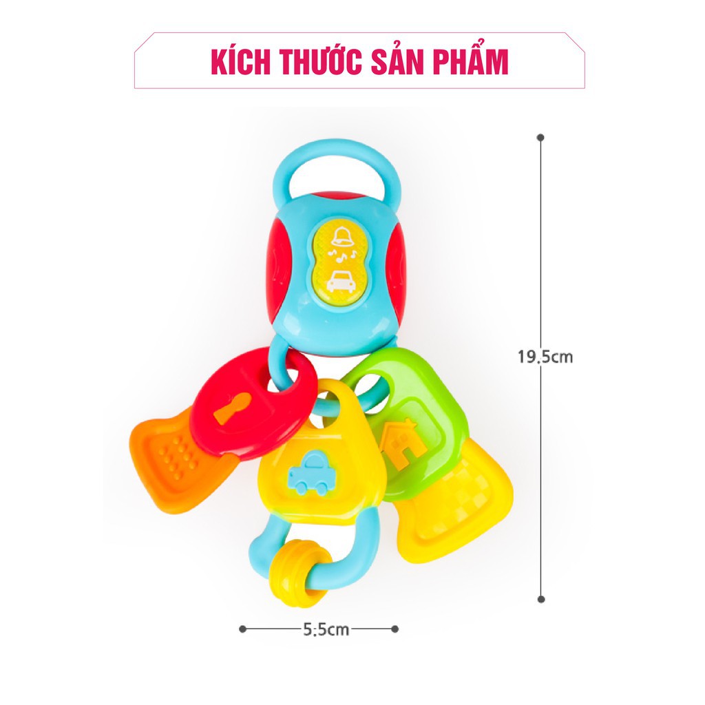 Chìa khóa đồ chơi có nhạc Winfun - 0185NL