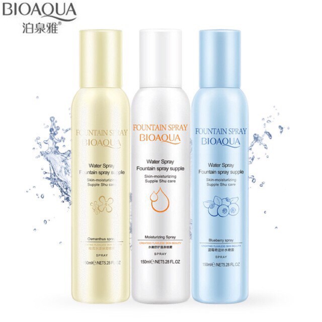 Xịt khoáng Bioaqua Water Spray