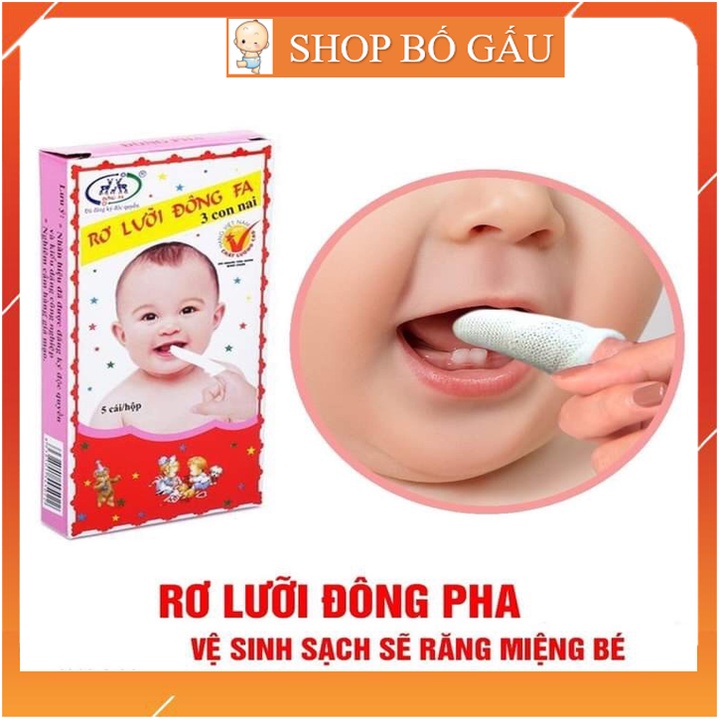 Rơ Lưỡi Đông Fa Cho Bé (10 Hộp nhỏ 50 Cái)