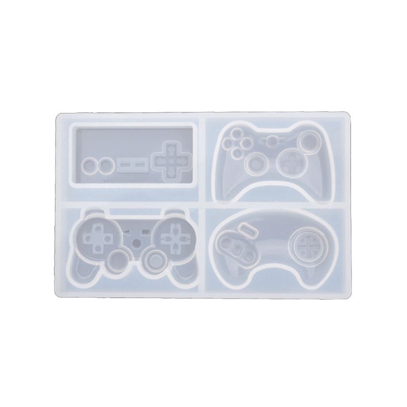 Khuôn silicone hình áy chơi game 4 phong cách tự làm trang sức