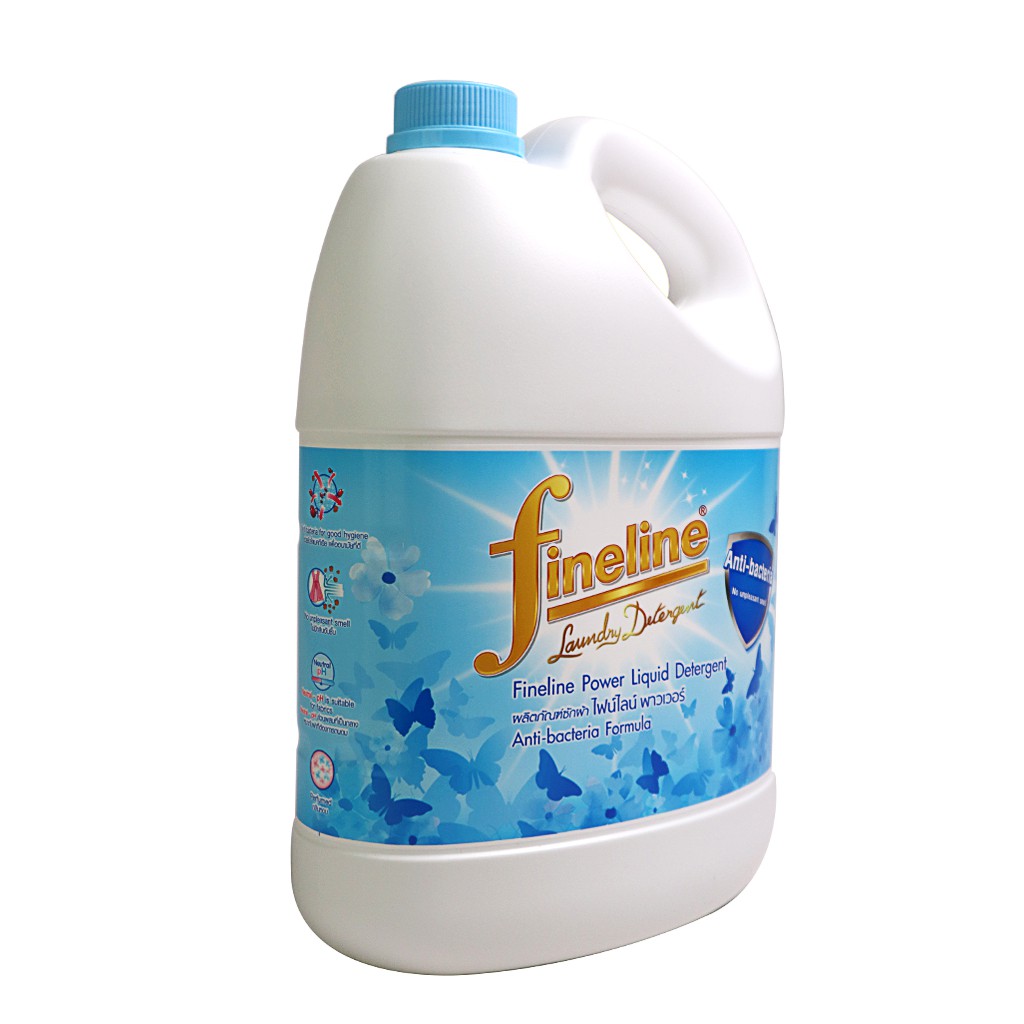 [HÀNG CHÍNH HÃNG] Nước Giặt Xả Thái Lan Fineline 3000ml Màu Xanh