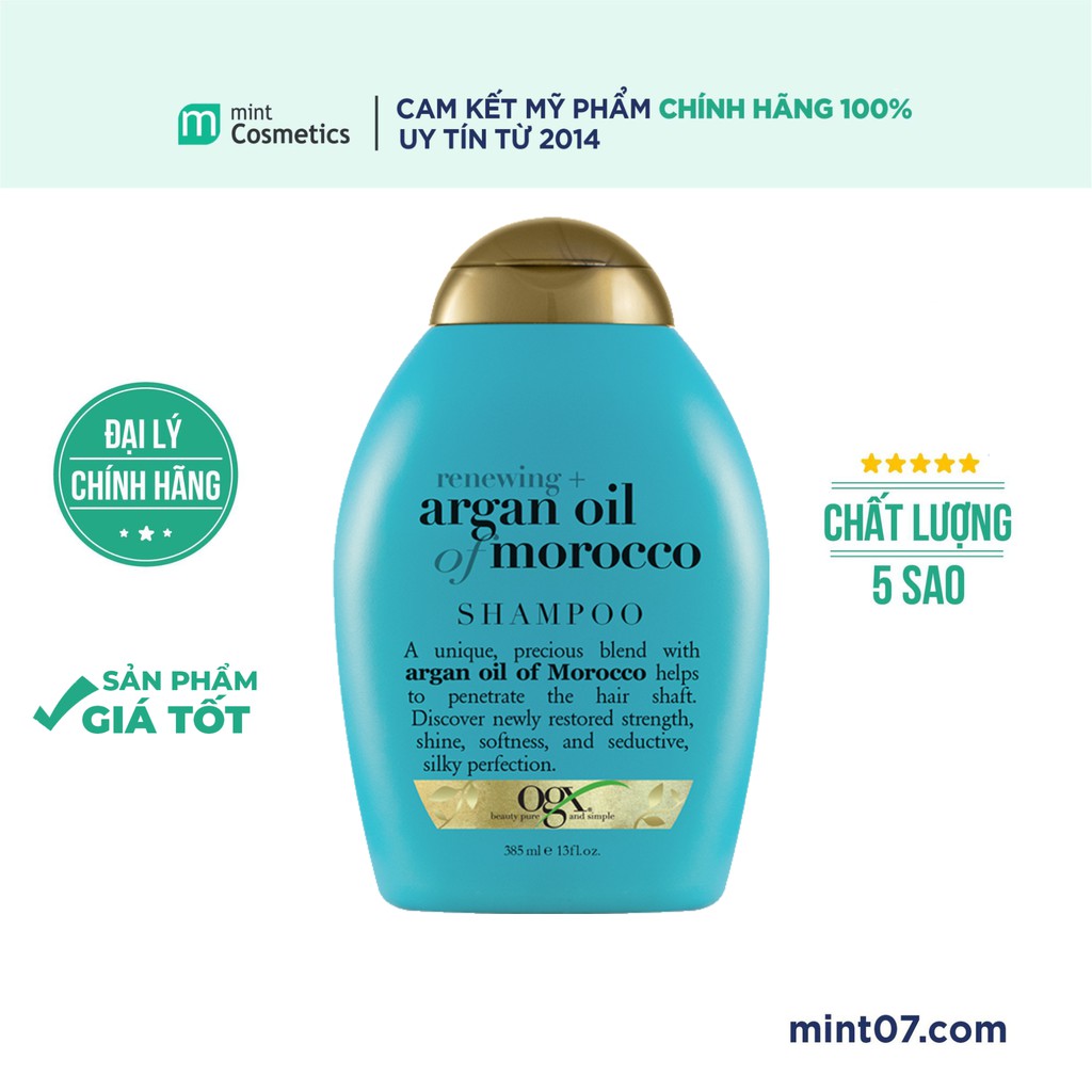 Dầu Gội, Dầu Xả OGX Renewing Argan Oil Of Morocco 385ml