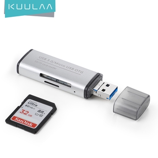 Đọc Thẻ Nhớ KUULAA Mini Usb 3.0 Otg Micro Sd/Sdxc Tf