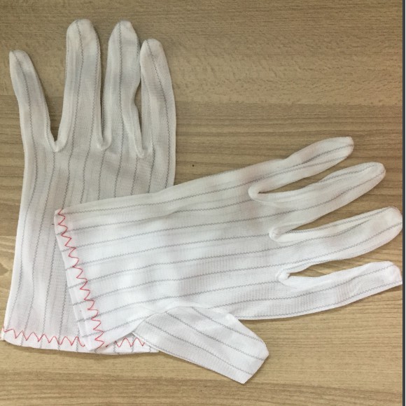 Găng tay vải phòng sạch chống tĩnh điện