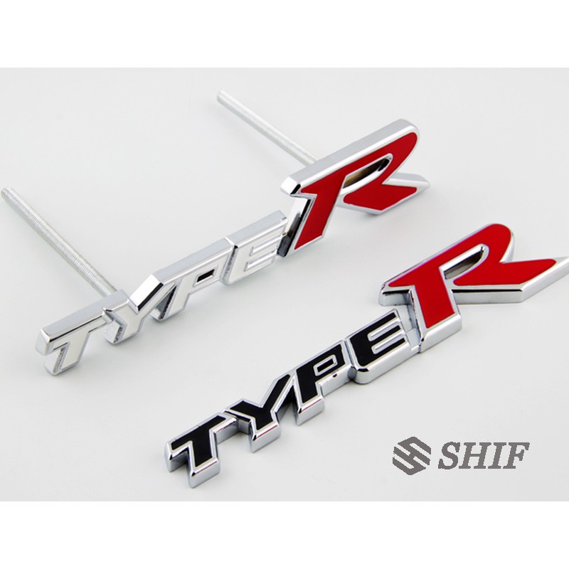 Logo kim loại dán trang trí đầu xe Honda Civic City Odyssey