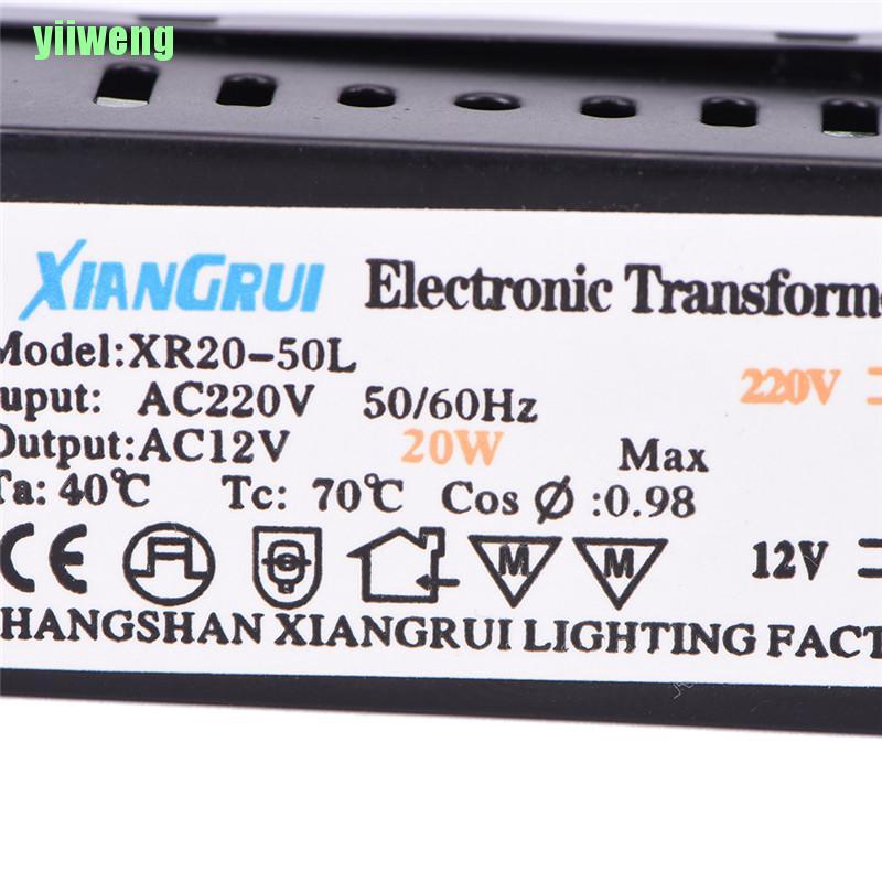 Thiết Bị Chuyển Đổi Nguồn Điện Đèn Led Yw 20w Ac 220v Sang 12v