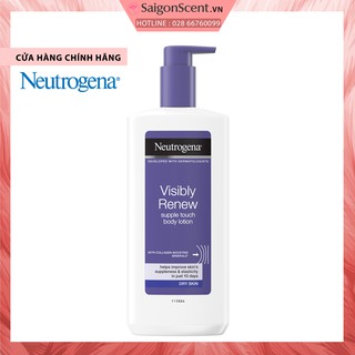[SaigonScent] Kem dưỡng ẩm cơ thể Neutrogena Visibly Renew Supple Touch Body Lotion ( 400mL )