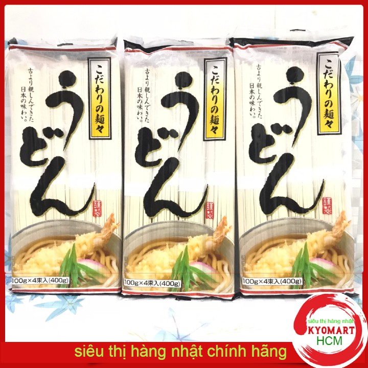 Mì Udon, [Hàng Nhật Nội Địa] Somen tách muối Nisshin cho bé từ 7 tháng 400g [Date T4/2024]