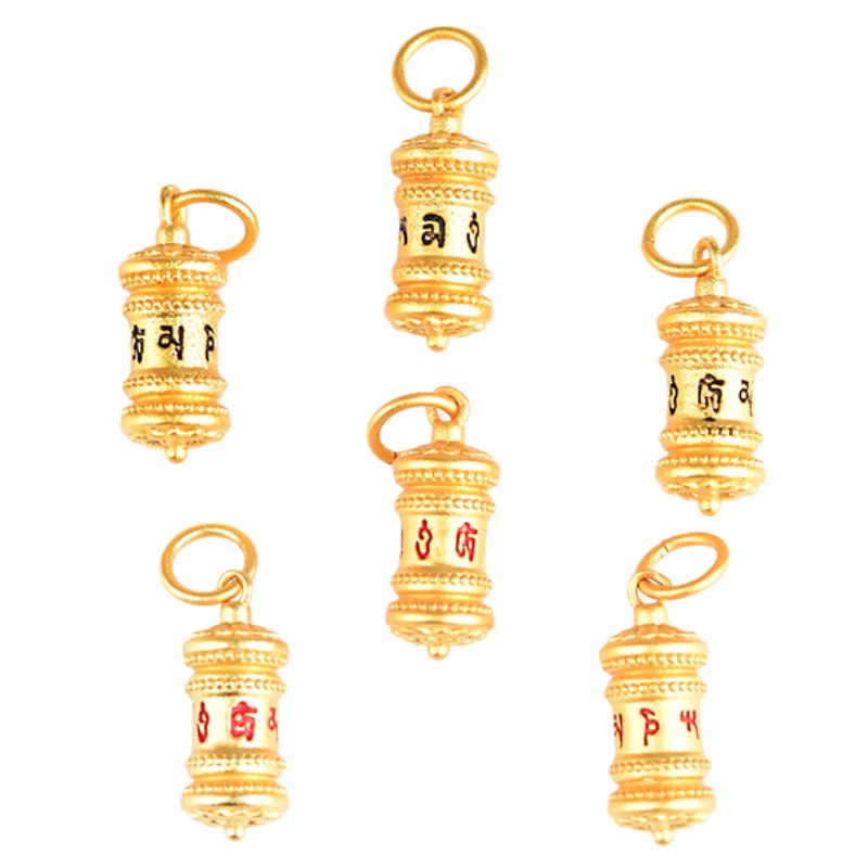 Mặt Dây Chuyền Dạng Dép Xỏ Ngón Màu Sắc Mạ Vàng Truyền Thống diy