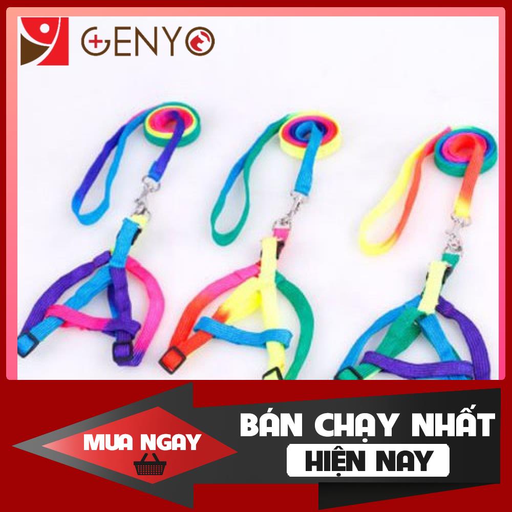 [❌GIÁ SỈ❌] Dây dắt nhỏ 7 màu + Tặng kèm yếm - Dây dắt 003 0 ❤️