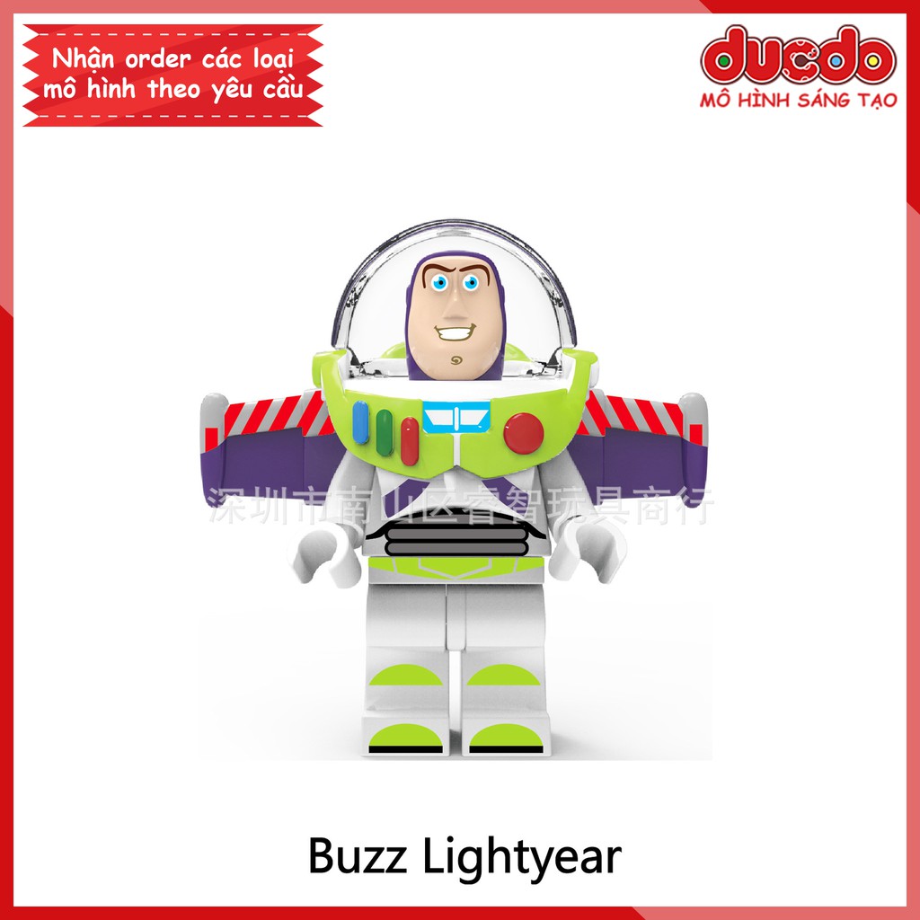 Minifigures cảnh sát Buzz Lightyear siêu đẹp - Đồ chơi Lắp ghép Xếp hình Mini Toy Story Mô hình RZ002