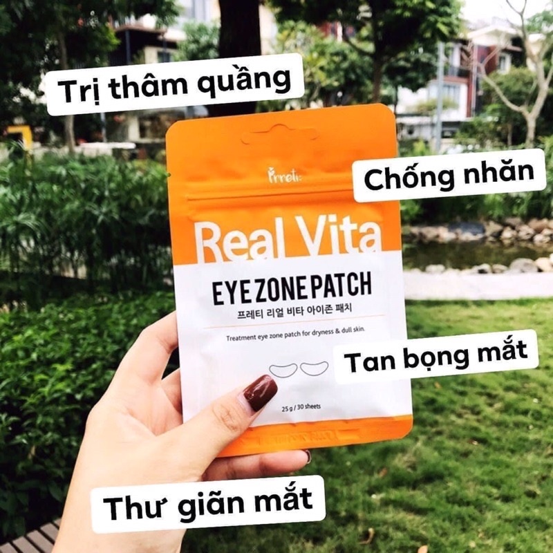 Mặt nạ mắt Prreti Real Vita Eyezone patch