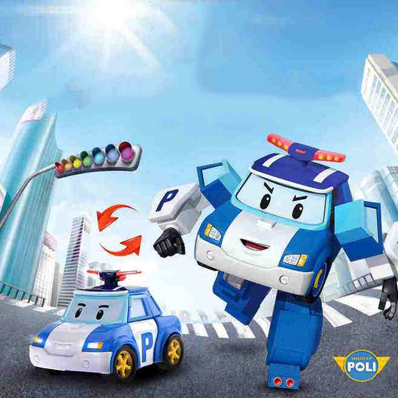 Hộp đồ chơi ráp robocar poli biến hình robocar poli và những người bạn